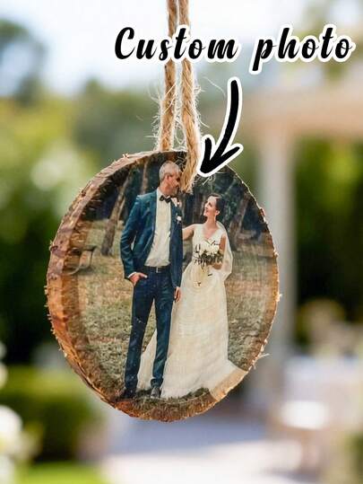 Custom Photo Wall Hangings, Family Gifts, Personalized Couple Christmas Decorations, Engagement Gifts, Wedding Gifts, Custom Photo Wall Hangings, Christmas Gifts, Valentine's Day Gifts, Give Her/Her