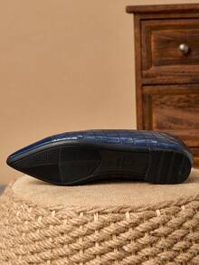 2025 New Fashion Pointed Toe Shoes, Versatile Casual Soft-Sole Elegant Outdoor Loafers, Available In Multiple Sizes - Navy Blue - View 7