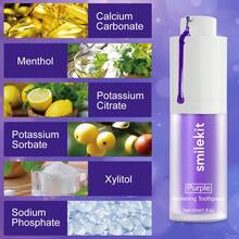 买三送三，独家设计，畅销产品，紫色牙膏牙刷套装，薄荷味紫色牙膏，深层清洁，美白牙齿，口腔护理，紫色软毛牙刷，日常使用，清洁牙膏，美白牙膏，6件套，3支牙膏+3支牙刷 - 6件銷售(3支牙膏+3支牙刷) - 查看 4