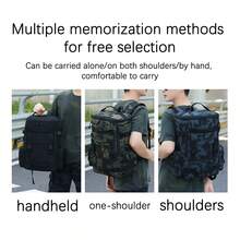 新款大容量多功能钓鱼包，可装钓鱼装备，双肩背包，户外徒步旅行包，登山背包 - 彩色 - 查看 12