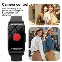 1.5英寸高清显示屏智能手表 - 支持无线通话/拨号、闹钟/消息通知、健身追踪和音乐控制。男女通用设计，兼容安卓和iOS系统。 - 彩色 - 查看 6