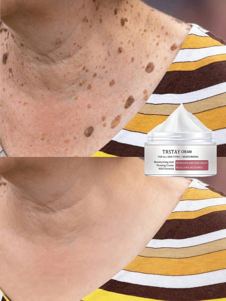 Alcohol-Free Moisturizing Vitamin E Enriched Night Body Cream Fragrance Free Deep Hydration Long Lasting Nourishment For Smooth Elastic Skin Whitening Effect Soothes Stubborn Micro Particles Intensive Hydration Therapy For Dry Skin Repair - Multicolor - 查看 1