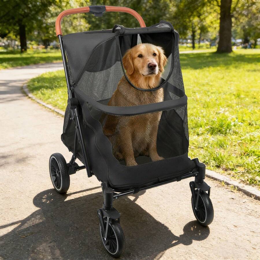 Pet Strollers - Black - View 1