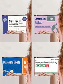 5mg Diazepam Cosmetic Storage, Ideal For Travel, Vacation, Fitness And Camping. This Zipper Design Is Vibrant And A Fashionable Choice For On-The-Go Storage. It Has A Zippered Closure, Suitable For Everyone.