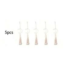 1 cái/3 cái/5 cái Đồ trang trí treo Al-Adha, Đồ trang trí hình trăng lưỡi liềm hình ngôi sao tua rua cho Al-Adha, Đồ trang trí nhà cửa, Đồ trang trí phòng, Đồ trang trí tường - Vàng - Xem 11