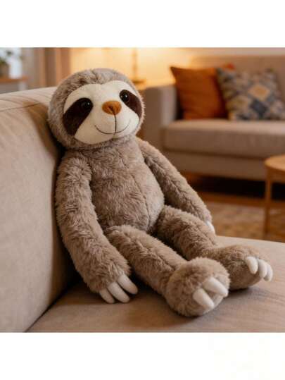 Gardinband med ryggstöd, tecknad plyschdocka, glödande sengångare plyschgosedjur, mjuk sengångare plyschdocka, heminredning, jul- och halloweenfödelsedagspresent till flickvän, pojkar, flickor, sött djur