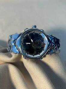 1件 Y2K 复古 Judge 原装防水夜光时尚高品质男士石英腕表