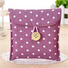 卫生巾收纳袋，便携式手提包，储物整理袋，旅行必备 - 彩色 - 查看 7