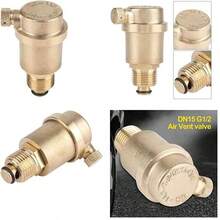 Vlvula de ventilacin automtica, vlvula de liberacin de aire DN15, vlvula de purga de aire para alivio de presin del calentador de agua solar - como se muestra en la figura - Ver 1