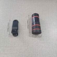 8X Optical Zoom Phone Lens - Battery-Free PVC Clip-On Special Effects Camera Lens, Suitable For Creative Photography On Various Smartphones - A - View 5