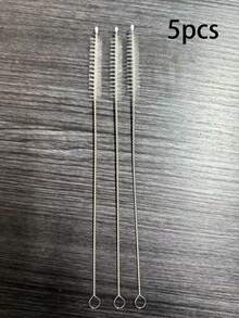 5 pezzi/10 pezzi Spazzole riutilizzabili per la pulizia di tazze e cannucce, adatte per tazze da 40/30/20 once, spazzola per la pulizia di tubi con diametro di 10 mm, adatta per bottiglie d'acqua e cannucce, ideale per uso all'aperto e in campeggio - Multicolore - Visualizzare 9