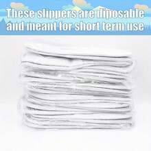 5 đôi/10 đôi dép dùng một lần, mềm mại và thoáng khí với đế dày chống trơn trượt, thích hợp sử dụng tại nhà, khách sạn hoặc khi đi du lịch. - Nhiều màu - Xem 3