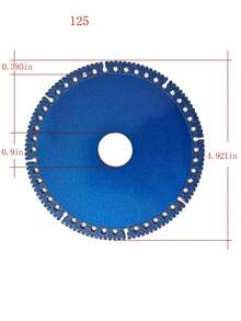 Stone Cutting Blades, Tile Cutting Blades, Glass Cutting Blades, Alloy Wood Panel Angle Grinder Cutting Blades, Brazed Flange Flat Grinding Cutting Discs, Diamond Saw Blades, Sharp And Durable, High-End Craftsmanship, Easy To Use - Multicolor - View 18