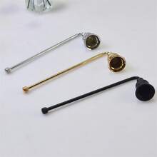 1 cái dụng cụ dập tắt nến thanh lịch, dụng cụ dập tắt nến, tay cầm dài và tay cầm ngắn, phụ kiện nến bằng nhôm + sắt, dụng cụ dập tắt bấc nến, dụng cụ trang trí nhà cửa. - Nhiều màu - Xem 10