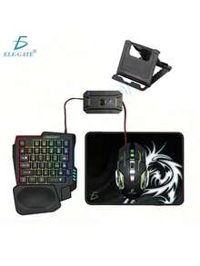 Kit Gamer Bluetooth Para Celular Android 5 en 1 - Multicolor - Ver 1