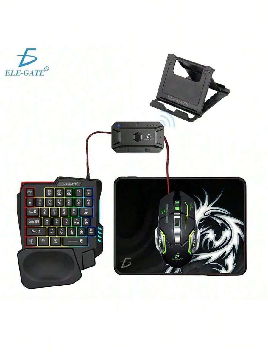 Kit Gamer Bluetooth Para Celular Android 5 en 1 - Multicolor - Ver 1