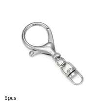 6个创意金属DIY工艺龙虾扣 35mm 包包配件钥匙扣吊坠带链扣 - 大號龍蝦扣 - 查看 4