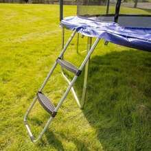 Skywalker Trampolines Wide-Step Ladder - White - View 3
