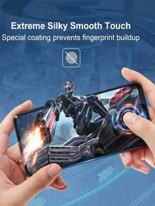 5 pezzi Protezione schermo in vetro temperato trasparente compatibile con Samsung Galaxy A06, A17 5G, A16, A15, A14, A13, A12, A56, A54, A55, A50S, A36, A26. Alta definizione, copertura completa, facile installazione, resistente ai graffi, durezza 9H, adatto per custodie per telefono, regalo di San Valentino. Accessori essenziali per la protezione dello schermo, applicabile per uso quotidiano, ufficio, casa. Protezione dello schermo del telefono, accessori per telefono, impermeabile, antiurto, anti-caduta, resistente ai graffi - Trasparente - Visualizzare 4