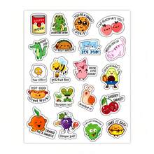 200pcs Motivational Stickers, Positive Uplifting Cartoon Animal Stickers, Cute Reward Stickers, Suitable For Teachers, Schools, Classrooms, Panda Stickers, Scratch & Sniff Stickers, Schools, Positive Stickers, Stickers, Children School Labels, Panda Stickers, Fun Teacher Stickers, Scratch Stickers, Classrooms, Stickers, Teacher Stickers, Classrooms, Teacher Stickers, Children Stickers, Stickers, Classrooms, Teacher Stickers - Multicolor - View 6