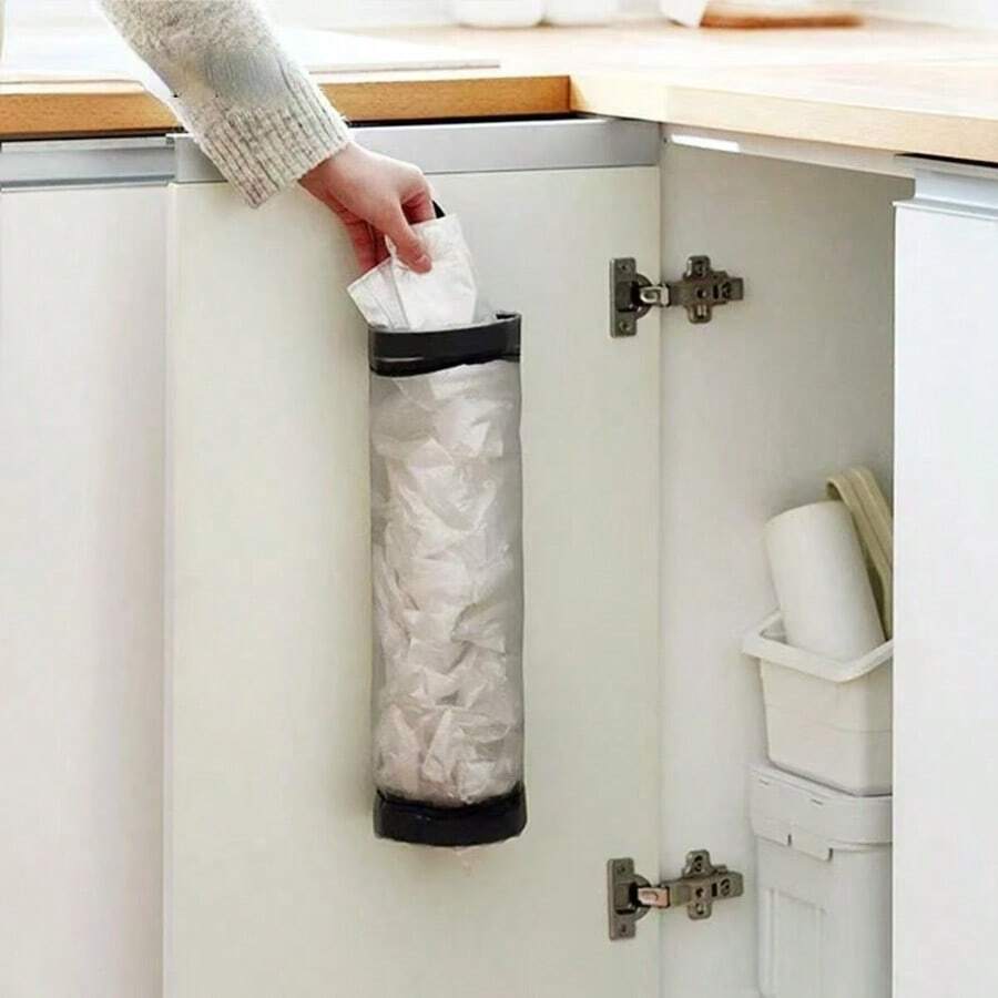 Home Décor - A Kitchen Wall-Mounted Garbage Bag Organizer, Featuring Pull-Out Organizer Bags, Convenient Storage Boxes, And Wall-Mounted Bags Suitable For Organizing And Storing. - Nhiều màu - Xem 1