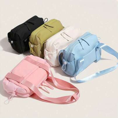 Kadınlar için Mini Spor Çantası, Su Geçirmez Bölmeli Küçük Fitness Çantası, Su Geçirmez Seyahat Çantası, Şirin Spor Çantası, Ayarlanabilir Omuz Askısı, Fermuarlı Kapatma, Egzersiz, Antrenman ve Seyahat İçin Uygun
