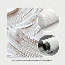 3幅中性米色柔和色调极简主义墙面艺术画，米白色波浪抽象印花，笔触海报，现代墙面装饰，帆布画，适用于客厅、卧室、厨房、家庭办公室、咖啡馆、酒吧、宿舍、走廊、家居和房间装饰，不含画框 - 淺灰色 - 查看 4