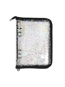 A5 Sticker Collection & Organization Binder Set, Large Capacity PU Leather Transparent Sticker Album With Zipper, Double-Sided Storage, Suitable For Diaries, Scrapbooks, Planners, Etc. - Multicolor - View 18