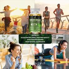 Fulimiks 1000mg Moringa Capsules, Anti-Aging, Supports Joint, Bone And Skin Health, Maintains Vitality, Boosts Energy, Promotes Metabolism - 1 chai - Xem 4