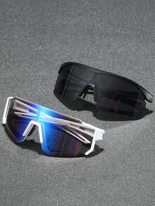 2pcs Men's Fashion Fashion Glasses, Suitable For Daily Wear And Vacation - Multicolor - View 1