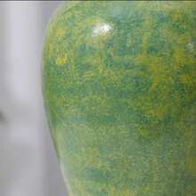 Elegant Green Ceramic Vase, Oriental Style, Classic, Simple & Chic, Artistic, High-End, Luxury, Gift, Creative Gift, Home Decor, Flower Arrangement, Mysterious Style, Christmas Gift, Birthday Gift, Hotel Vase, Home Vase, Collectible, Tall Vase, High-Quality Vase - Multicolor - View 7