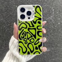 . Helmet Pattern Shockproof Mobile Phone Case For IPhone 17 16 15 14 13 12 11 PROMAX AIR PLUS Anti-Fall Compatible With SAMS25 S24 S23 S22 21 ULTRA PLUS FE Creative Fashion Personality Protective Cover - 白色-627110L501 - 查看 2
