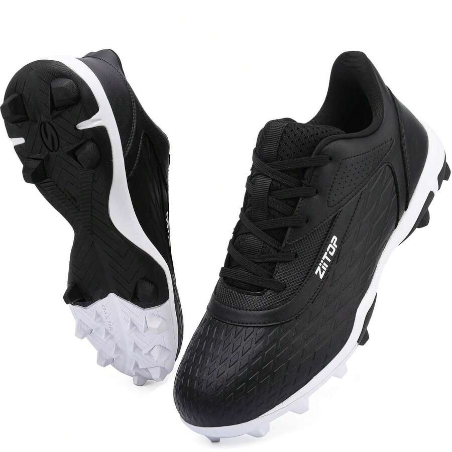 ZIITOP  Baseball Cleats Mens Softball Cleat Turf Shoes For Men