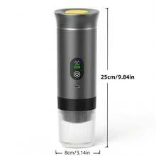 便携式咖啡机，带加热功能，USB-C充电，适合旅行、户外、办公室和车载使用，必备咖啡机，情人节好礼 - 便攜式電動咖啡機 - 查看 15