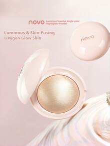 NOVO 细腻闪亮高光粉，珠光闪耀，亲肤提亮肤色，持久闪亮，适合日常妆容、派对、音乐节、庆典、节日、新年、秋冬季节，超值之选 - 03#珠光粉 - 查看 9
