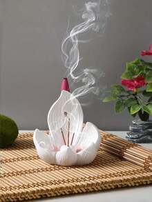 Lư hương hình hoa sen thủ công - Lý tưởng để đốt trầm hương và các loại hương truyền thống - Món quà hoàn hảo cho Ngày của Mẹ, đám cưới và lễ Eid Al-Adha - Mang đến nét sang trọng và thanh bình cho những ngôi nhà Trung Đông (Kích thước hơi nhỏ, vui lòng chọn lựa cẩn thận) - Nhiều màu - Xem 8