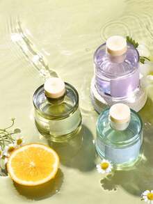 柔和香氛藤条扩香器，持久留香，适用于汽车、家居、卫生间、卧室空气清新剂 - 彩色 - 查看 1