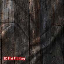 Retro Wooden Wall Background Fabric – Polyester Fiber Photography & Party Decor Fabric – No Electricity Required – Available In Multiple Sizes, Perfect For Festival Party Decor Banners, Suitable For Various Scenarios And Sizes. - Multicolor - View 2