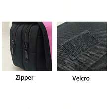 1pc St. Patrick's Day Pencil Case, Large Capacity With Dual Flip Cover And Dual Zipper Design. Made Of Polyester Fiber, Suitable For Middle School, High School And College Students, Also Can Be Used For Desktop Stationery Storage To Keep The Desk Tidy. - Multicolor - View 8