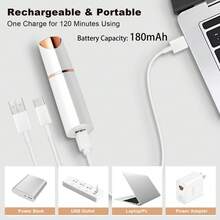 Máy cạo râu và tỉa lông mày 2 trong 1 Conduroma dành cho nữ – Máy cạo râu điện mạ vàng 18K với đèn vòng, thiết kế vòng kép nổi. - Mô hình nâng cấp - Xem 4