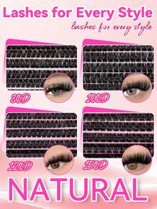 560/544pcs D-Curl Fluffy False Eyelashes Set, Includes Beginner Eyelash Tutorial, Thick & Voluminous Segmented False Lashes, With Glue, Sealant, Tweezers, Makeup Remover, Lightweight & Reusable, Large Quantity Single Lash Set, Soft & Natural Mixed Lashes, Create 3D Dimensional Eye Makeup, Suitable For DIY At Home, Travel, Daily Commute, Evening Party, Wedding Bride Makeup, Etc. - màu đen - Xem 10
