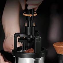 304 Stainless Steel Coffee Powder Whisk, Espresso Lump Breaking Powder Dispenser Needle, Mini Powder Dispenser - Black - View 7