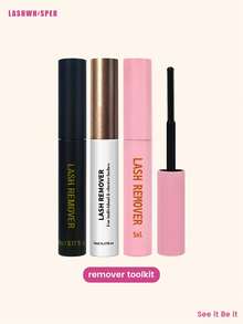 睫毛卸除液，簇状假睫毛胶水卸除液，DIY睫毛卸除液，假睫毛专用卸妆液，温和舒缓不刺激眼部清洁液，睫毛胶水卸除液 - 彩色 - 查看 23