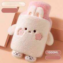 Túi nước nóng chứa nước và miếng chườm nóng để làm ấm bụng, túi giữ ấm chân dày dặn chống nổ dành cho nữ, túi giữ ấm tay chứa nước, túi xách giữ ấm chứa nước bằng nhung giả thỏ, quà tặng Ngày của Mẹ, Ngày của Mẹ - Nhiều màu - Xem 7
