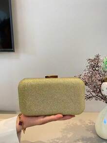Women Evening Bags - Gold - View 1