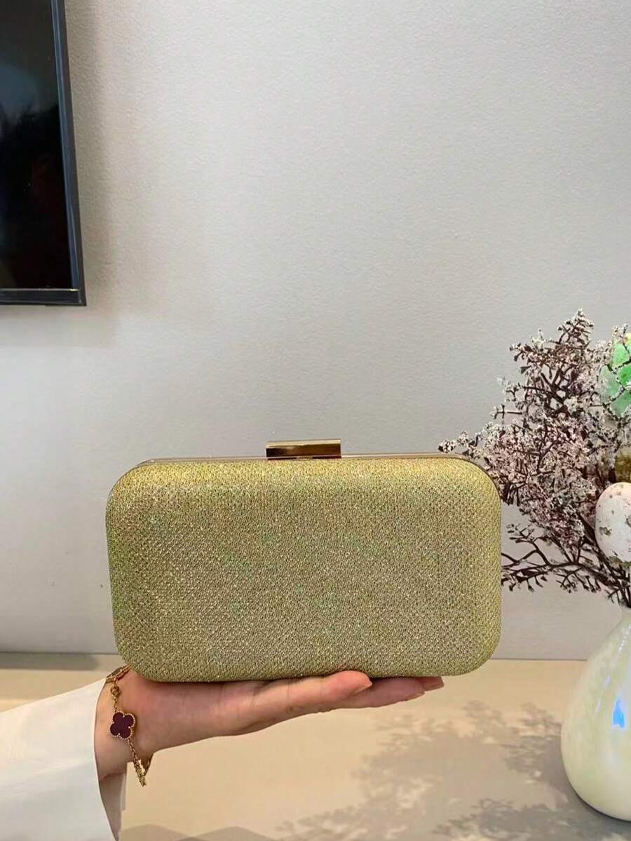 Women Evening Bags - Gold - View 1