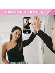 Double-Sided Suction Cup Phone Holder, Silicone Anti-Slip Washable Phone Holder Sticker - Multicolor - View 6