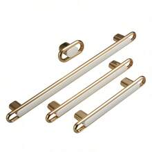Modern Minimalist Luxury Gold Cabinet Door Handle, Drawer Cupboard Kitchen High-End Small Handle - Multicolor - View 6