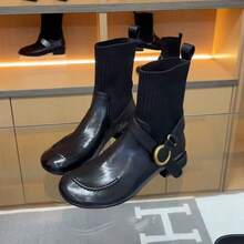 Women Ankle Boots & Booties - Black Single - View 8