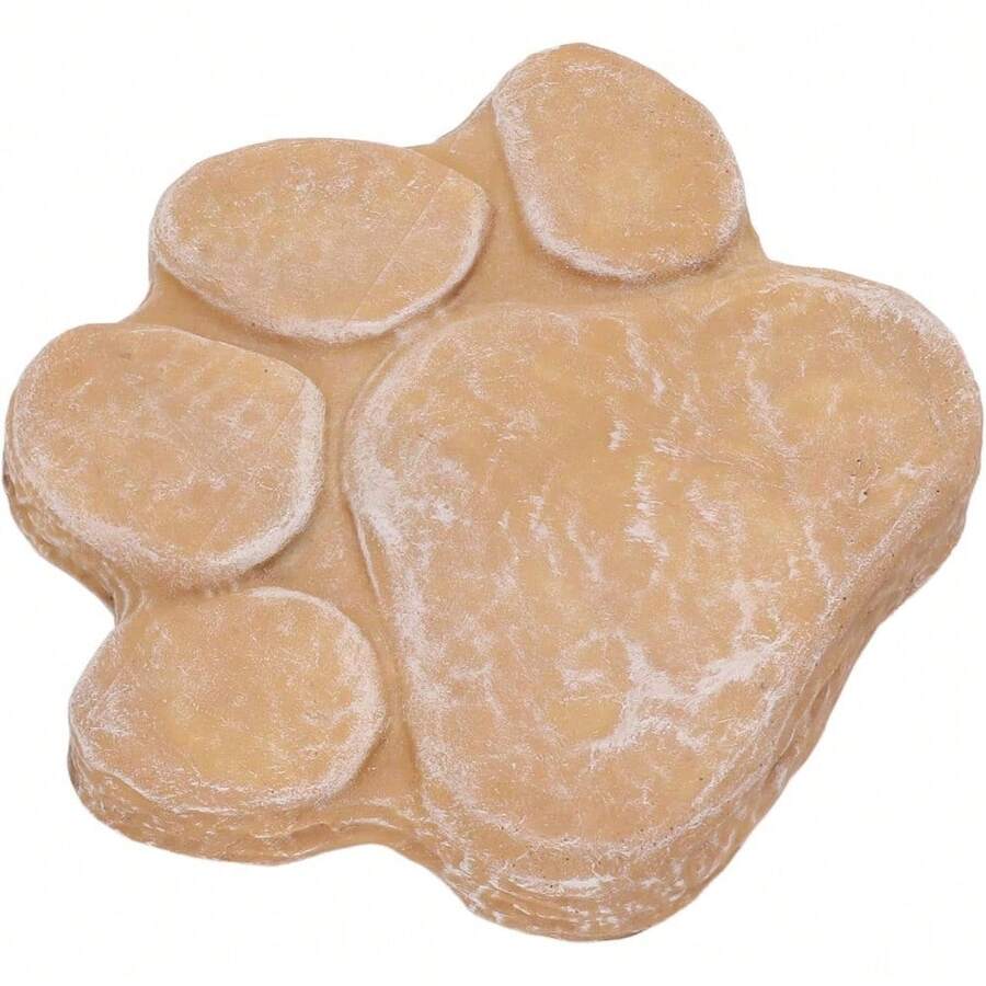 Fdit Marcador de Tumba de Perro con Letras DIY, Marcador de Piedra Conmemorativo para Mascotas DIY Personalizado, Suministros para Mascotas, Piedra de Jardín Conmemorativa para (Amarillo) - por defecto - Ver 1